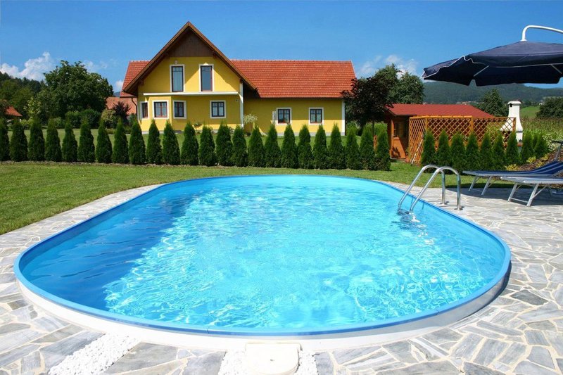 Kit piscina din otel Hobby Pool 800 x 416 x 150 cm